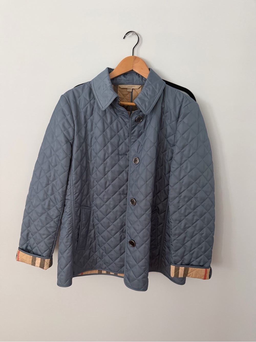 Burberry Quilted Blue women’s Jacket